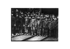 Foto seleção de mineiro em minas de carvão, 1910