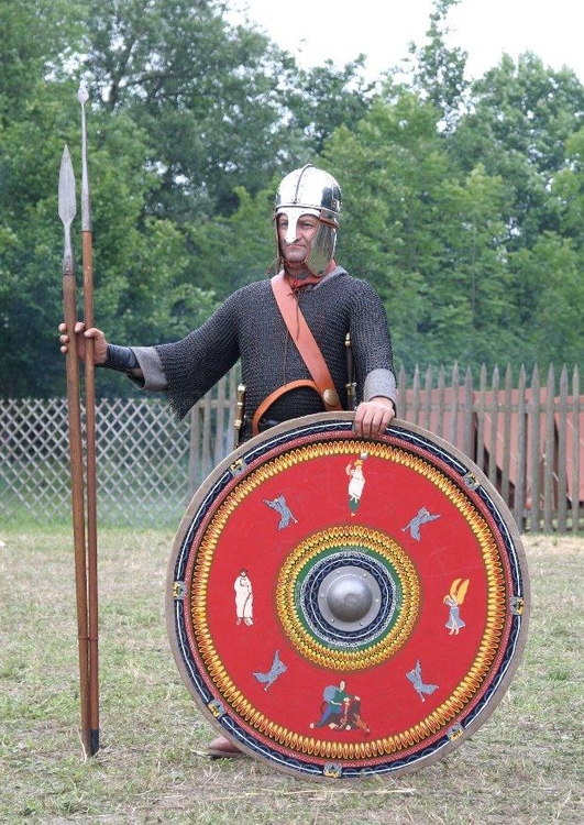 Foto soldado romano no final do sÃ©culo III a.C.