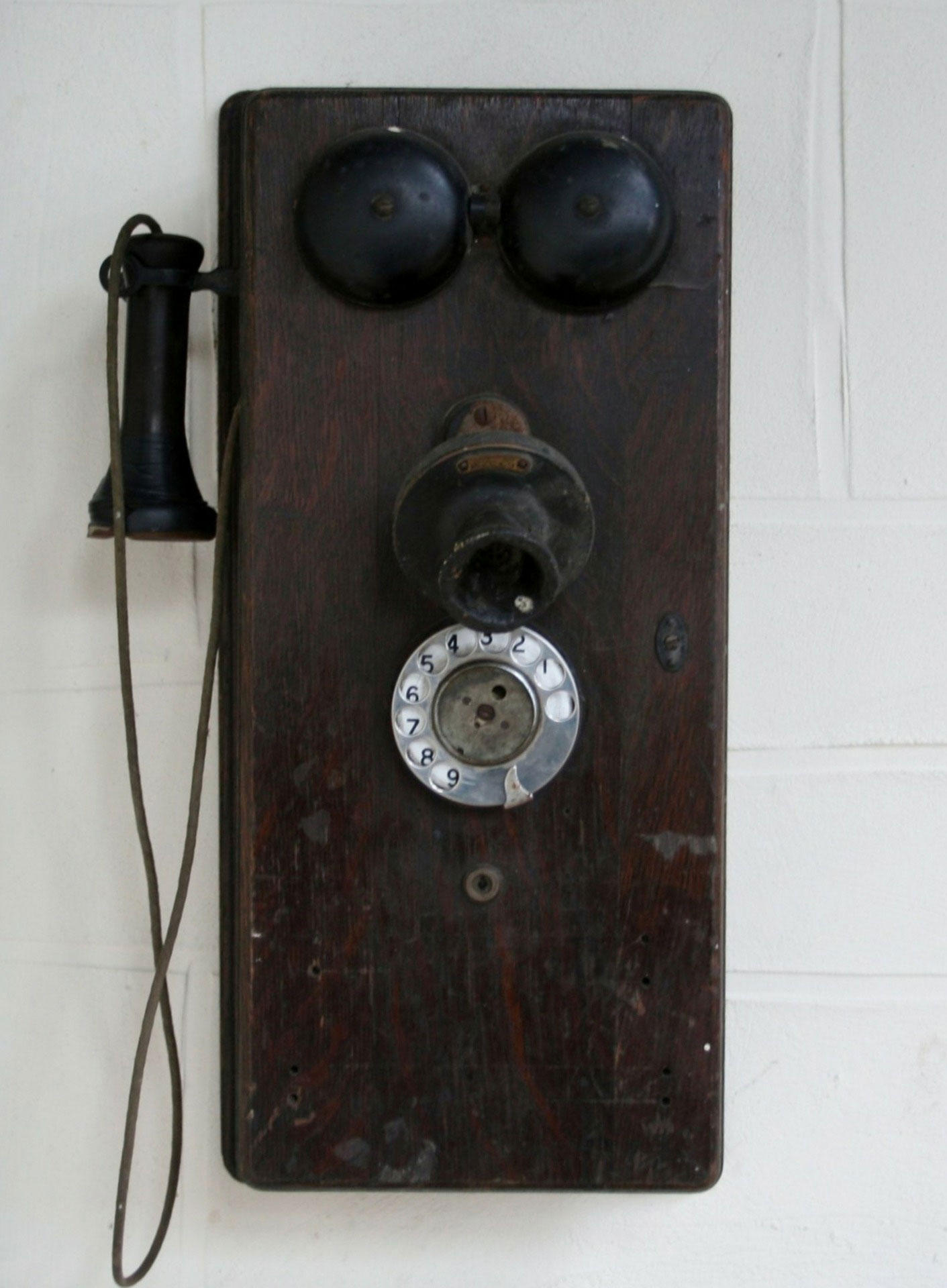 Foto telefone antigo 