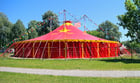 Foto tenda de circo