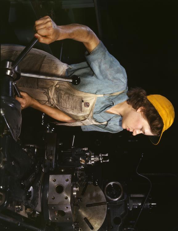 trabalhadora de fÃ¡brica - 1942