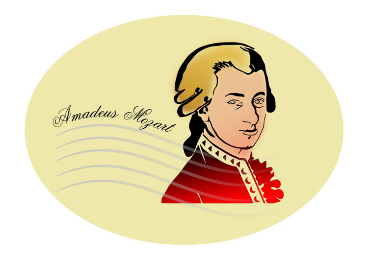 imagem Amadeus Mozart