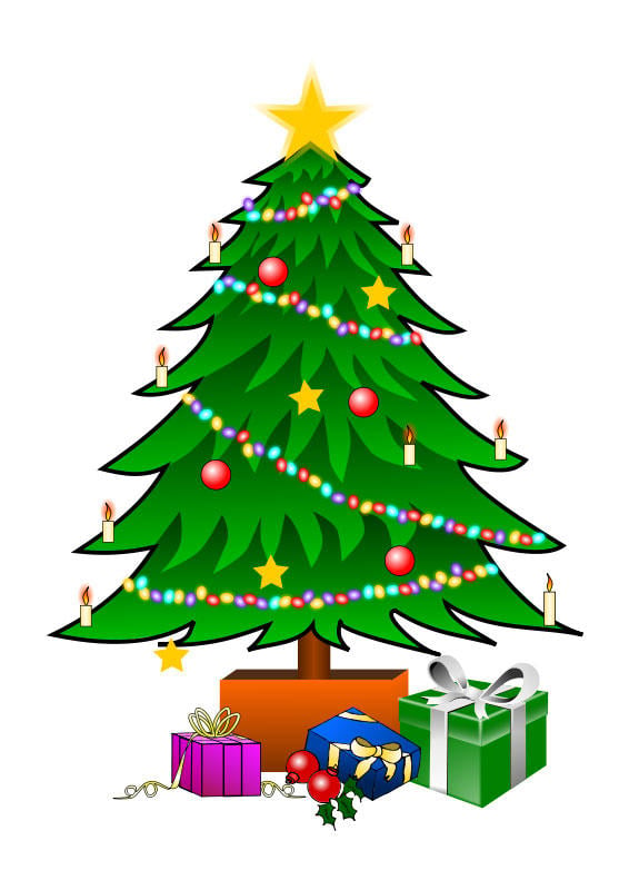 Imagem árvore de Natal - Imagens Grátis Para Imprimir - img 28160