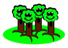 imagem árvores