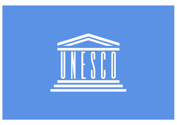imagem bandeira da UNESCO 