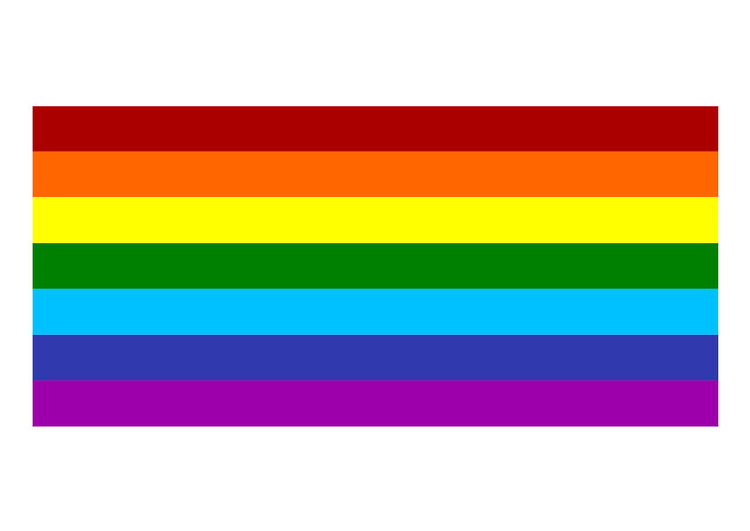 imagem bandeira de arco Ã­ris 
