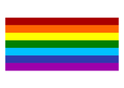 bandeira de arco íris 