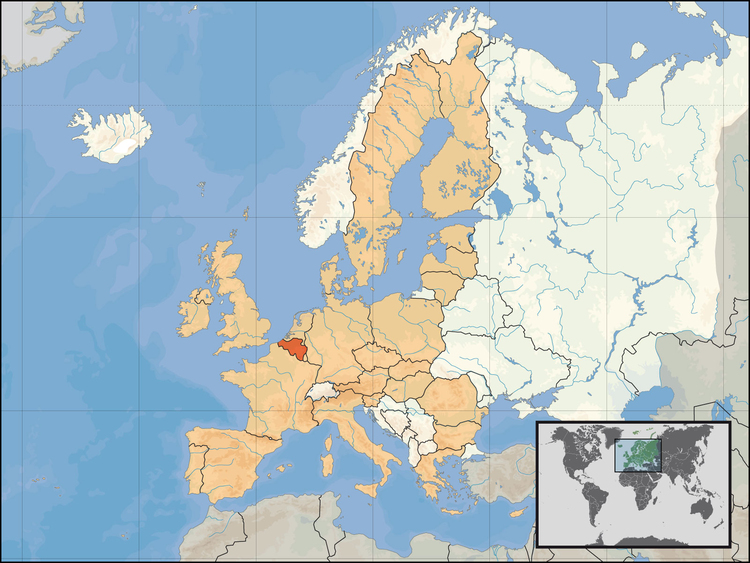 imagem BÃ©lgica na UE 01/01/2007