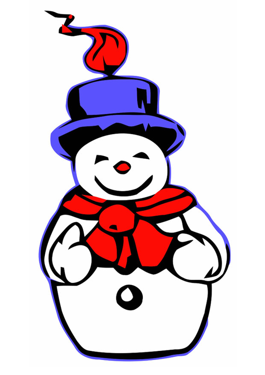imagem boneco de neve