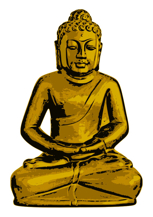 imagem Buda de ouro