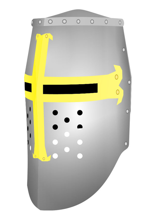imagem capacete de cavaleiro 