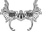Página para colorir capacete viking