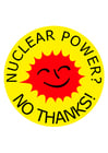 imagem energia nuclear - não obrigado