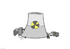 imagem energia nuclear - usina nuclear