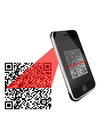 imagem escanear um QR com um smartphone