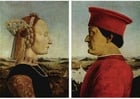 imagem Federico da Montefeltro e sua esposa Battista Sforza