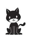 imagem gato preto 