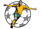 imagem gol de futebol