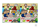 imagem jogo dos erros - fazendo uma torta 