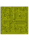 imagem labirinto - amarelo
