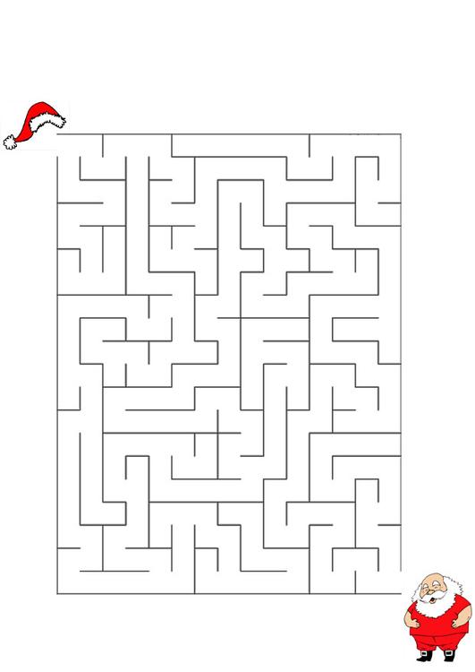 labirinto Papai Noel