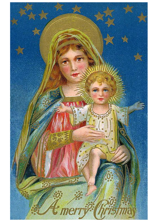 imagem Maria com Jesus 