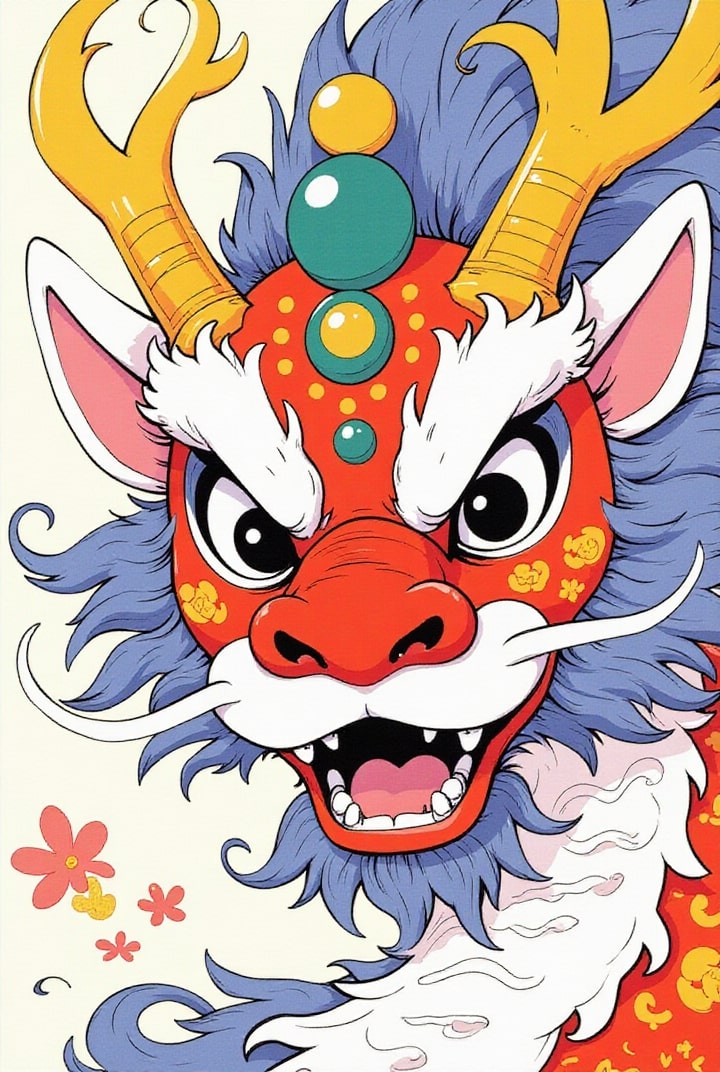 imagem mÃ¡scara de dragÃ£o da china