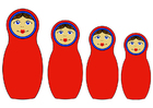 imagem matryoshkas