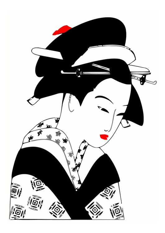 imagem mulher japonesa 