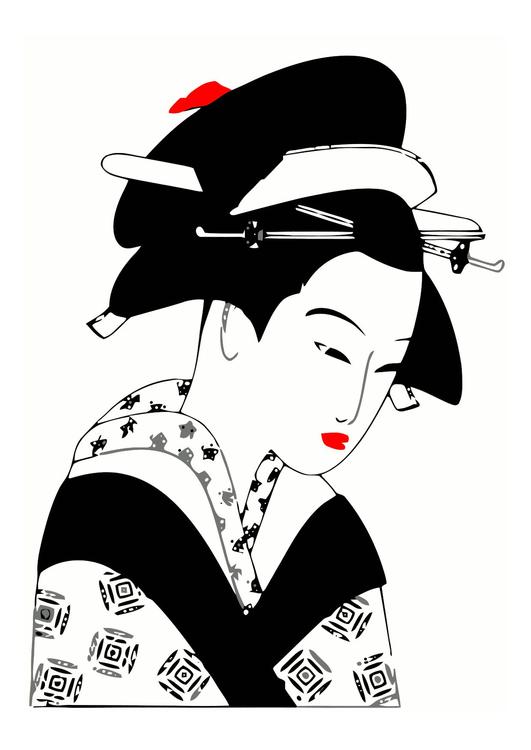 mulher japonesa 