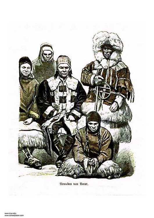 imagem nÃ´mades siberianos do sÃ©culo XIX