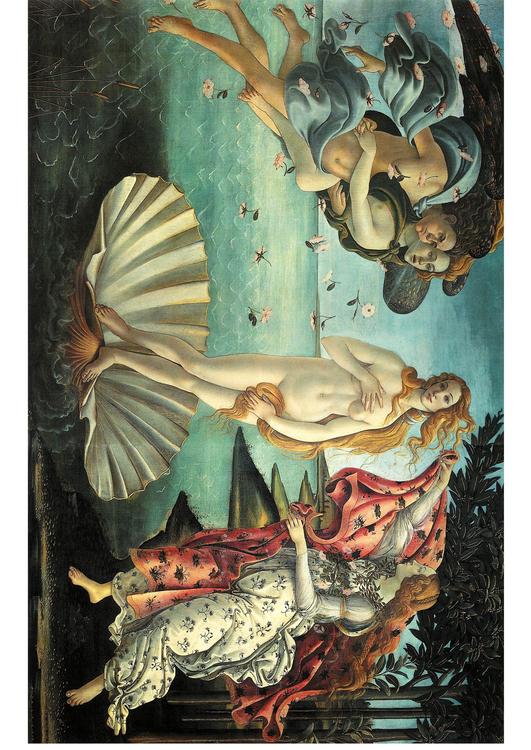 O Nascimento de VÃªnus - Sandro Botticelli