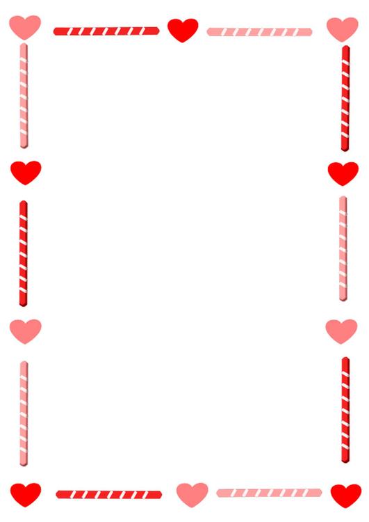 papel de carta de amor