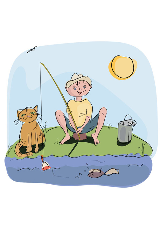 imagem pescar