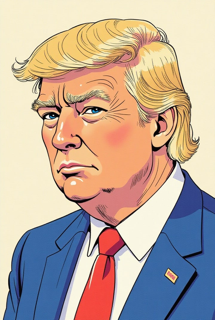 imagem presidente donald trump 
