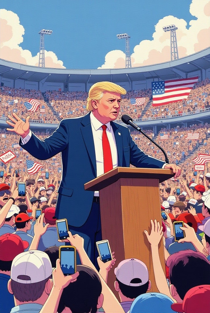 imagem presidente trump em reuniÃ£o