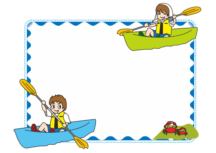 imagem quadro - canoa