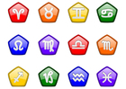 símbolos dos signos do horóscopo