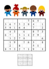 imagem sudoku - crianças