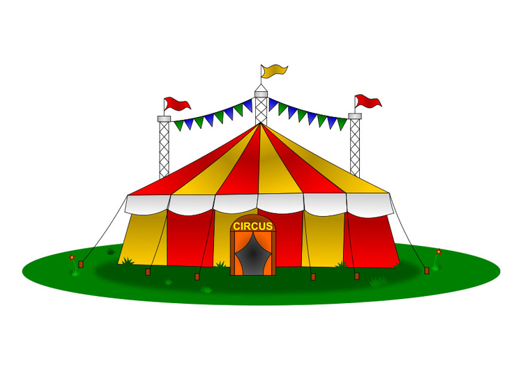 imagem tenda de circo 