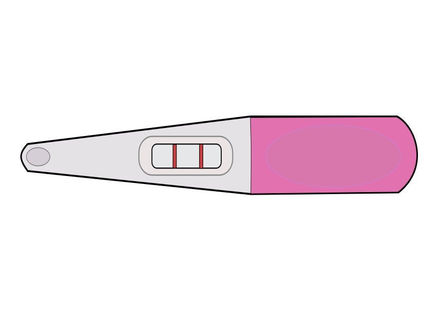imagem teste de gravidez