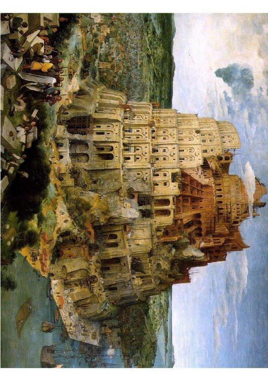 torre de Babel por Pieter Bruegel