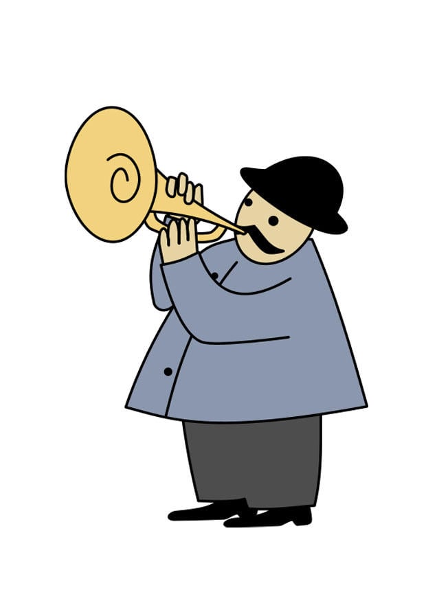 imagem trompetista