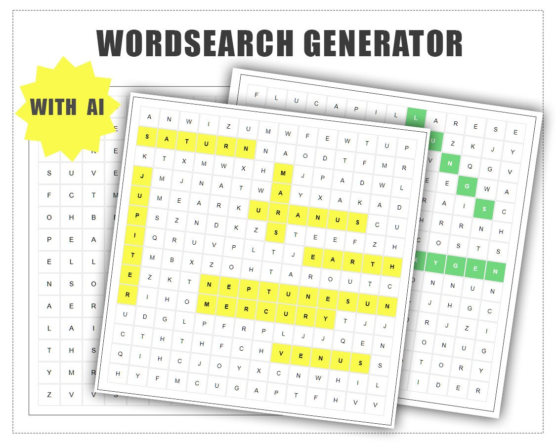 CAÇA- PALAVRAS Word Search