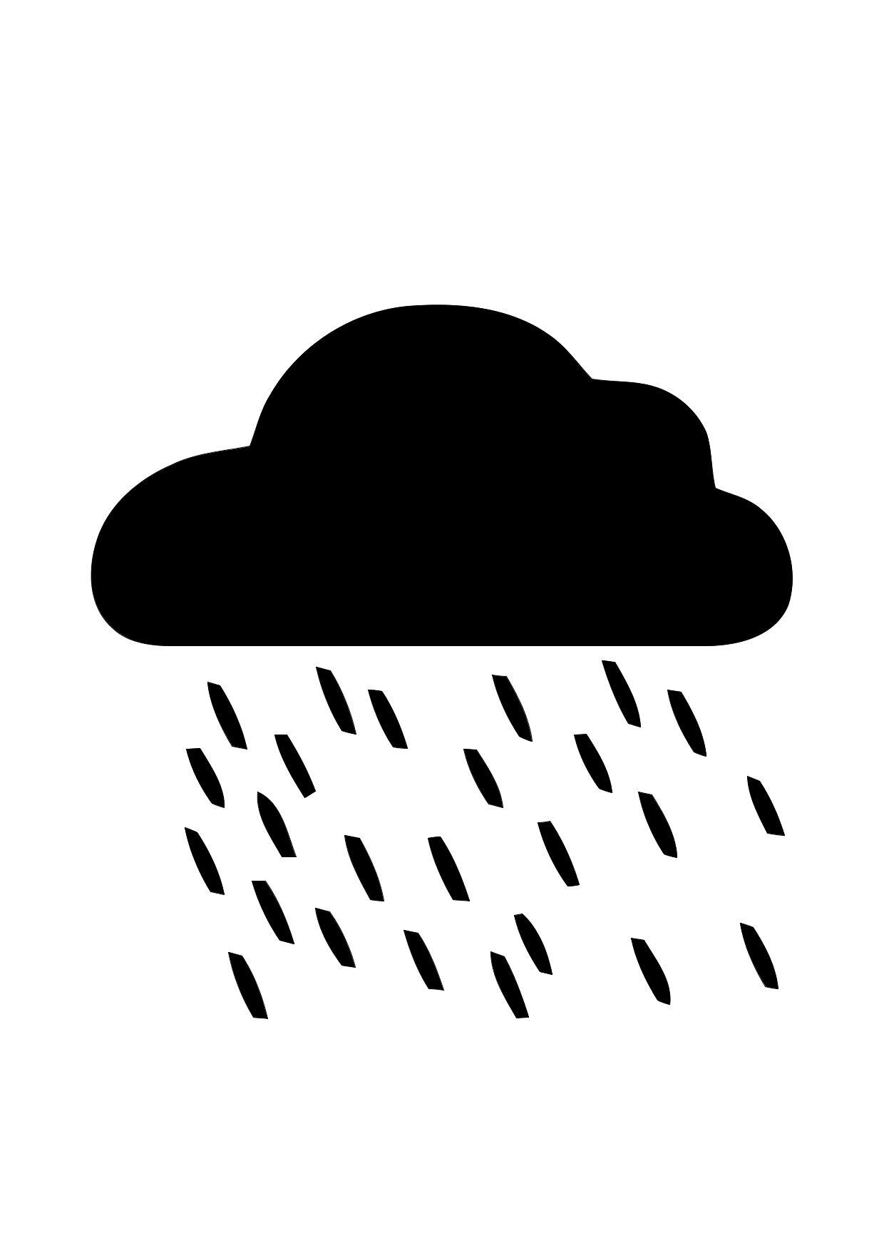 01a. chuva Página para colorir 01a. chuva