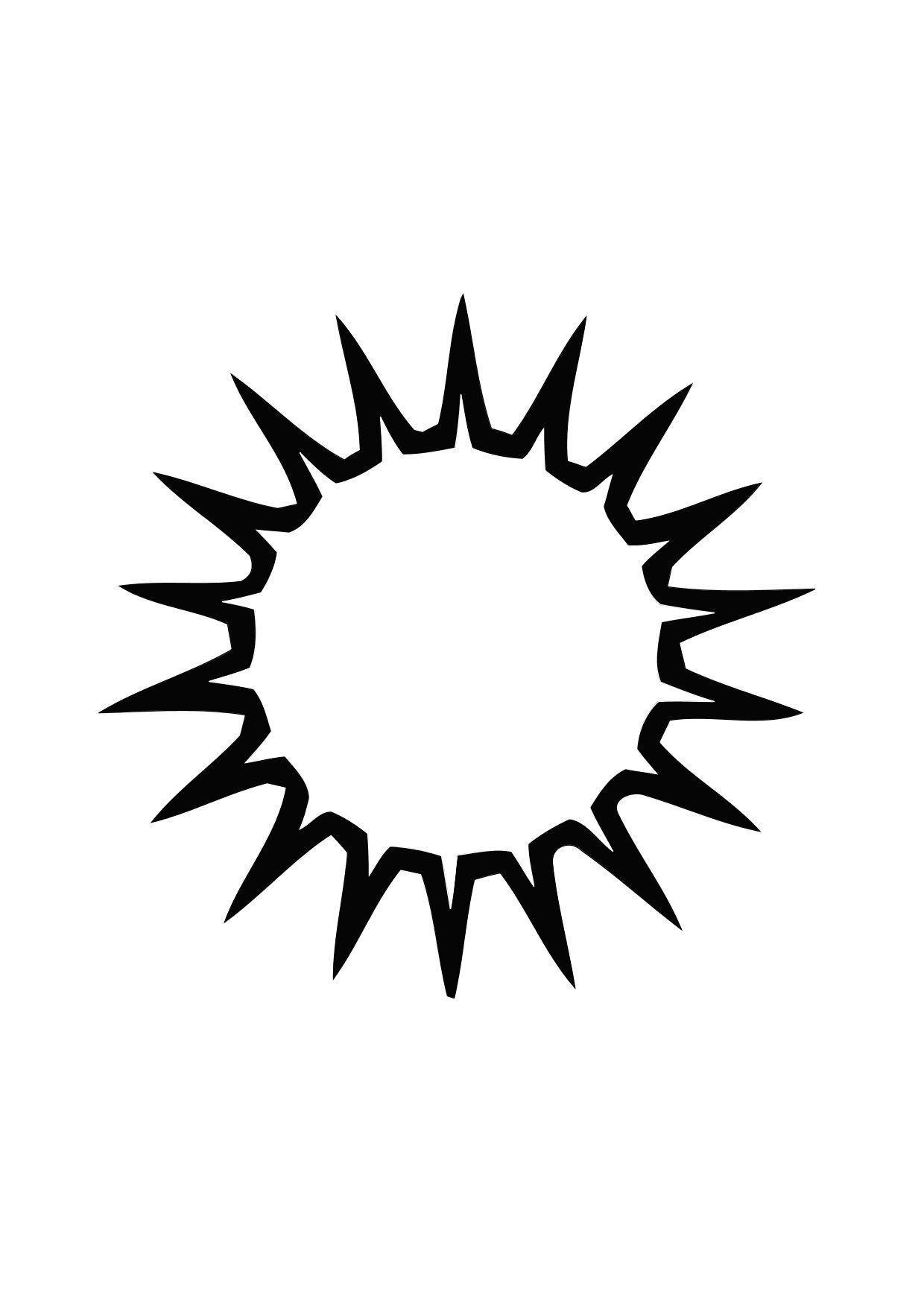 01a. sol Página para colorir 01a. sol