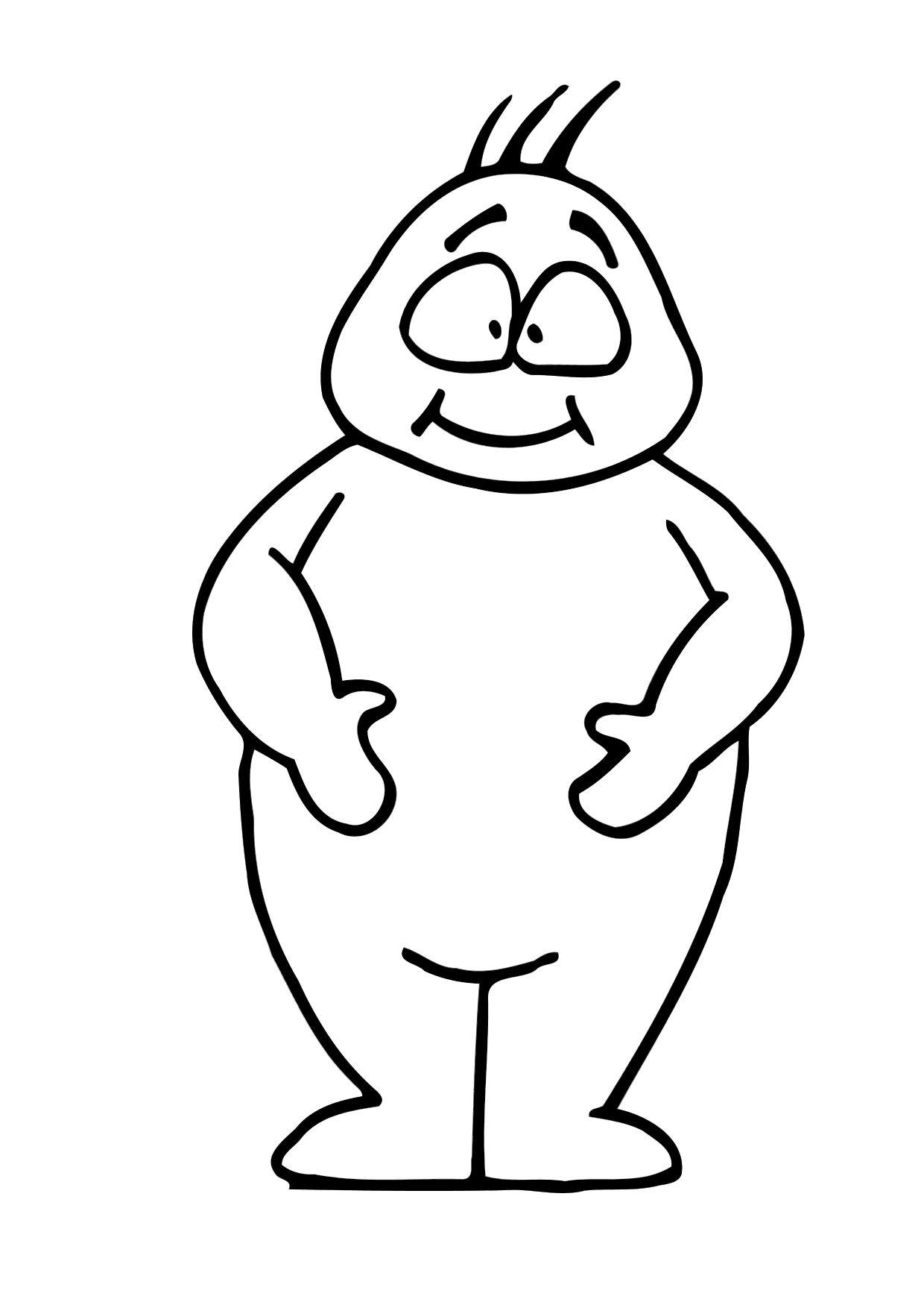 04b. gordo Página para colorir 04b. gordo