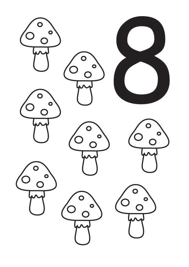 8 Página para colorir 8