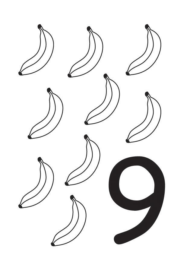 9 Página para colorir 9