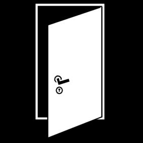 abrir a porta Página para colorir abrir a porta